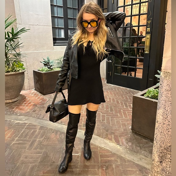 Sam Edelman Pam Over-The-Knee Leather Boots - Picture 4 of 8